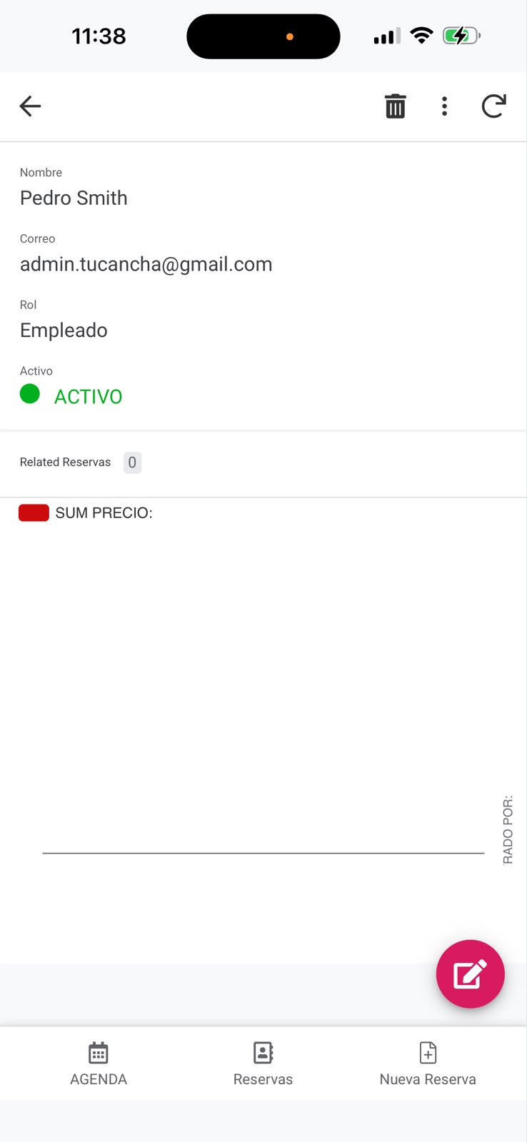 Empleado activo